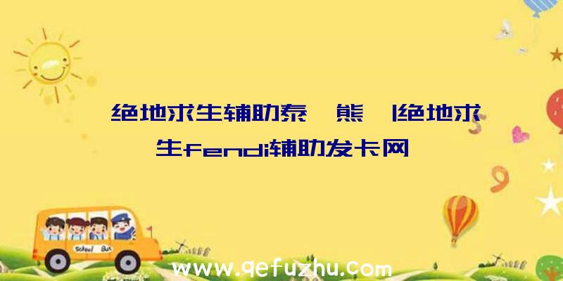 「绝地求生辅助泰迪熊」|绝地求生fendi辅助发卡网